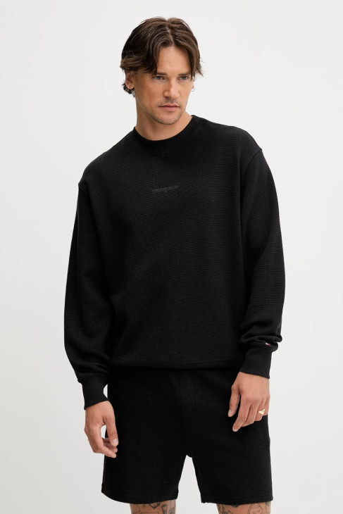   Tommy Jeans pánska čierna mikina