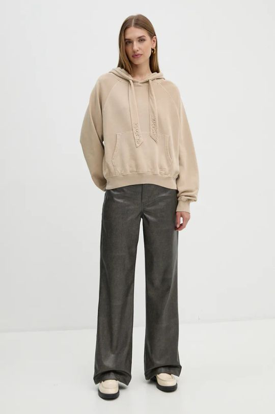 detail Pepe Jeans dámska béžová mikina FALISTA