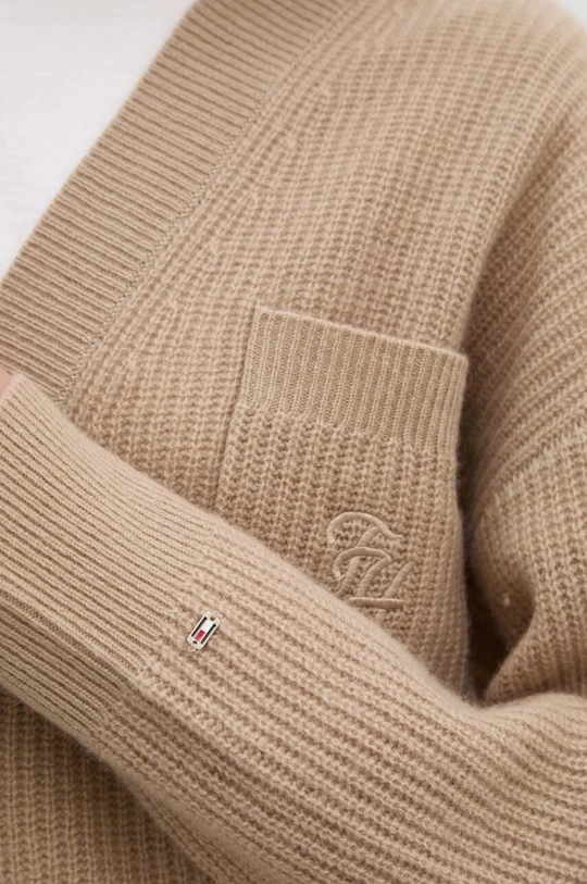 detail Tommy Hilfiger dámsky vlnený sveter