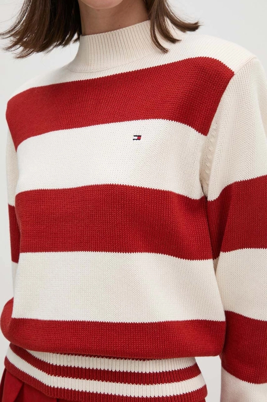 detail Tommy Hilfiger dámsky pruhovaný sveter