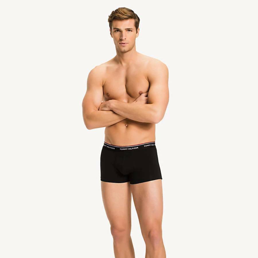 detail Tommy Hilfiger sada pánskych čiernych boxeriek