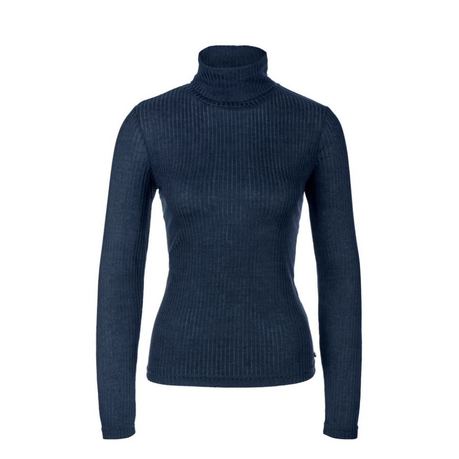 detail Pepe Jeans dámsky tmavomodrý rolák Miren