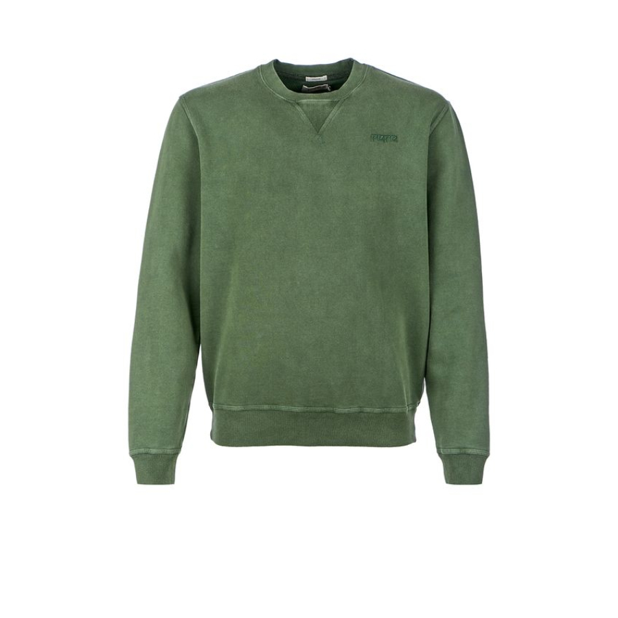 detail Pepe Jeans pánska zelená mikina Lambert